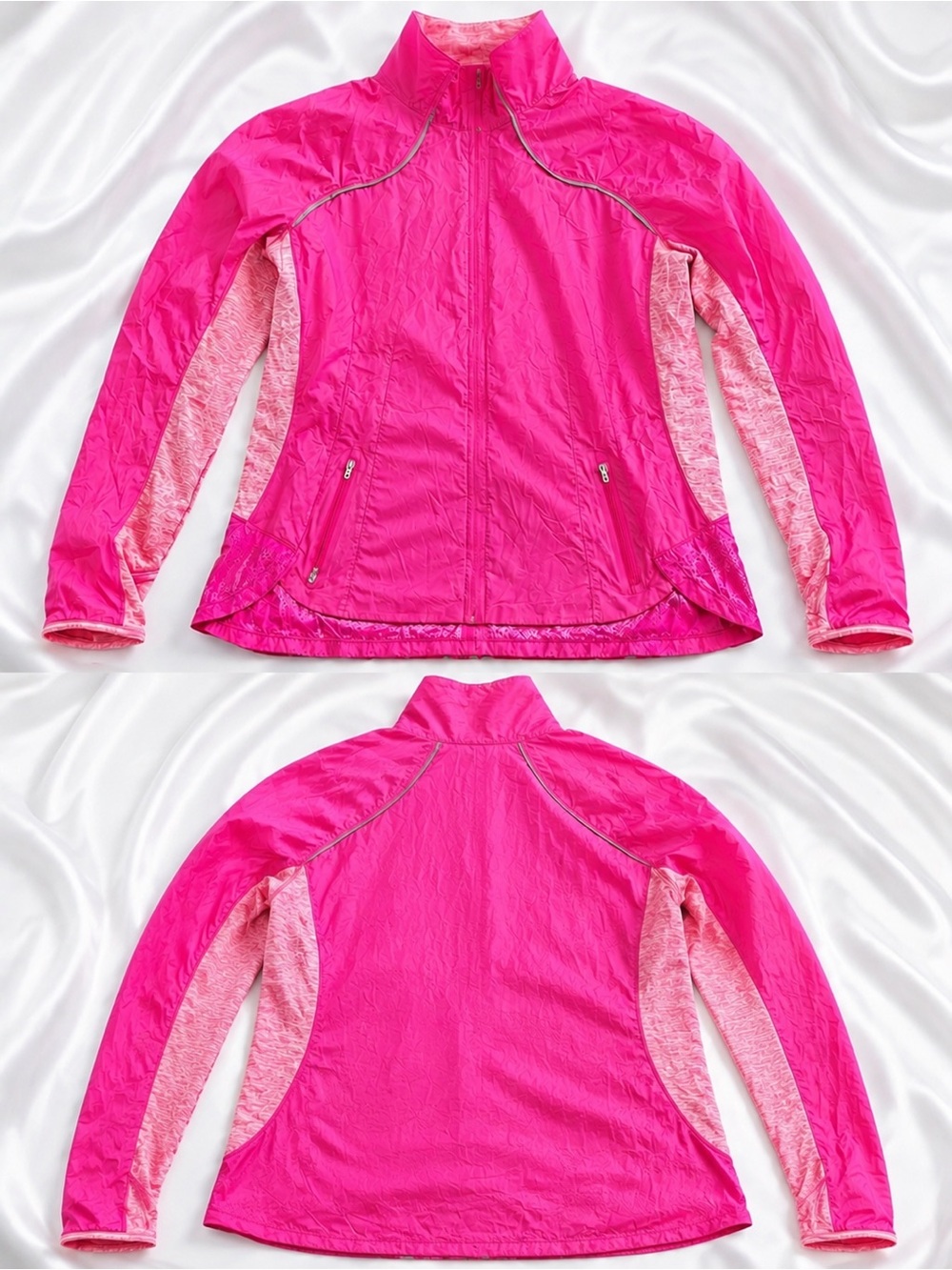 Lululemon Run: Essential Jacket II Paris Pink Size 10 Lululemon Jacket Rare